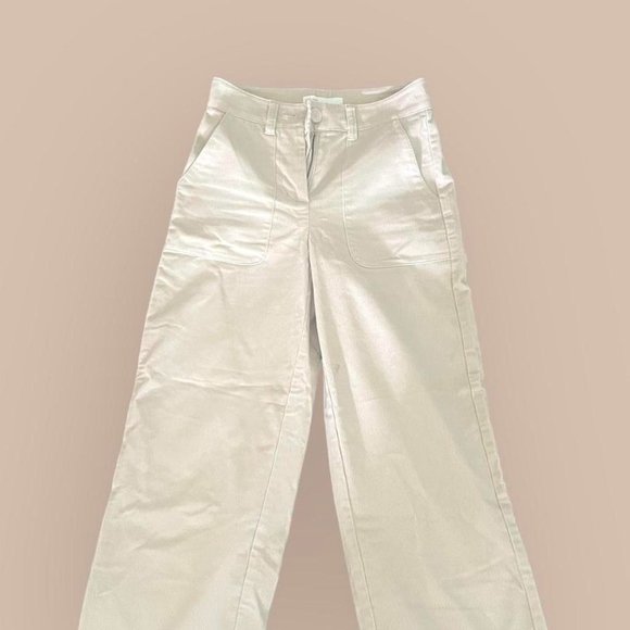 Oak And Fort Cream Pants - Picture 1 of 4